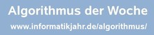 Logo Algorithmus der Woche